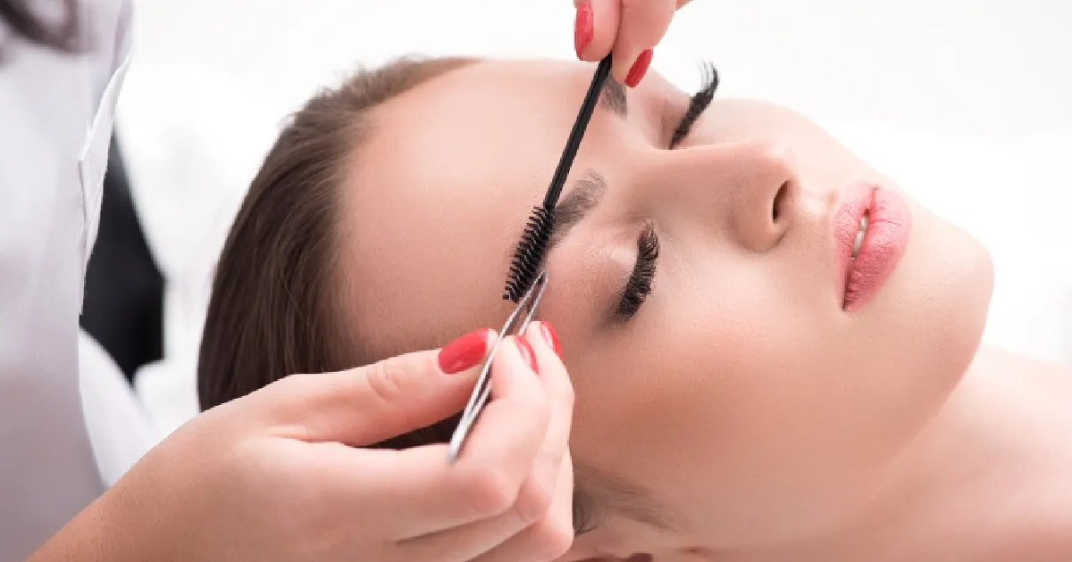 women receiving brow lamination in lee’s summit, mo